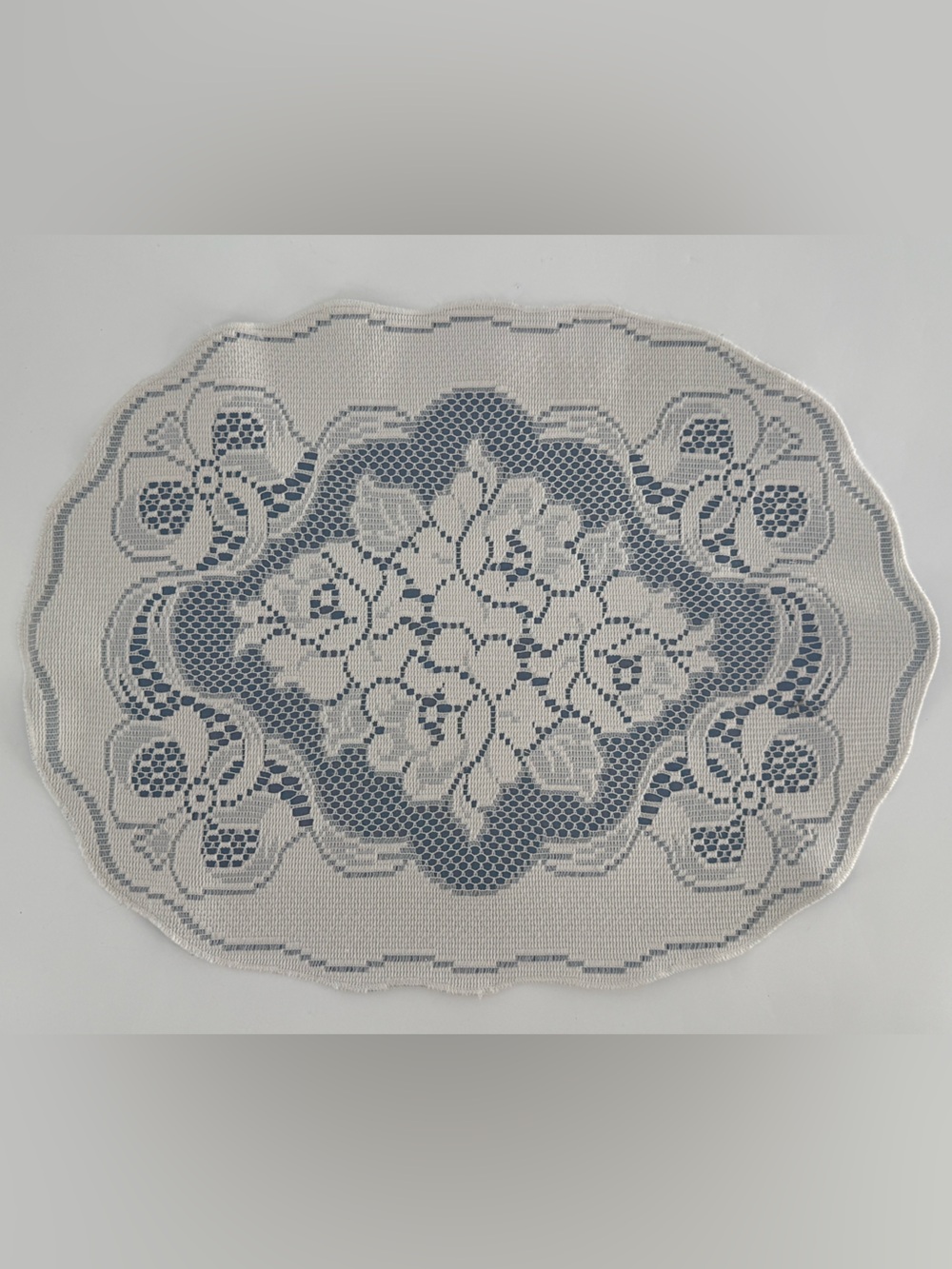 4 Handmade Vintage Lacey Cottagecore Country Placemats Set of 4